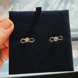 Sterling Silver Infinity Earrings